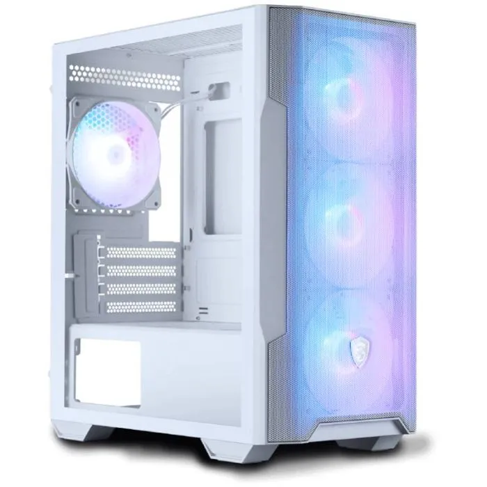 Boîtier PC Gamer MSI Mag FORGE M100R - Blanc (306-7G20W21-HH9), Photo boutique Best Buy Tunisie chez Best Buy Tunisie