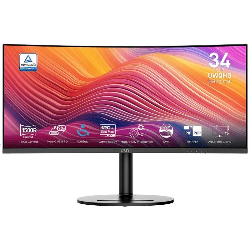 Ecran MSI Modern MD342CQP 34" UWQHD 120Hz VA Noir, Photo boutique Best Buy Tunisie chez Best Buy Tunisie
