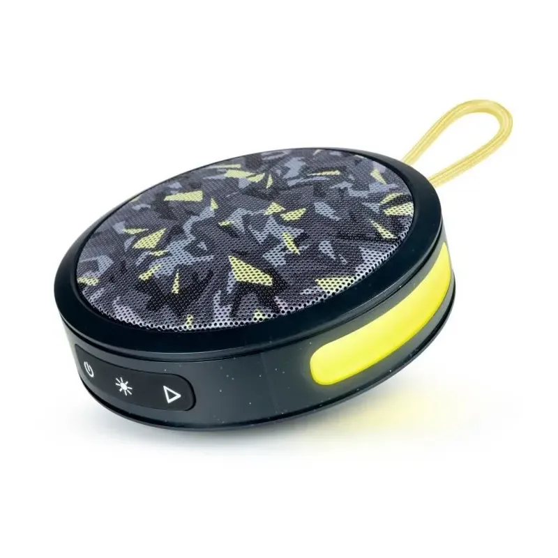 Enceinte Bluetooth PARTY NANO avec effets lumineux / Jaune, Photo boutique Best Buy Tunisie chez Best Buy Tunisie