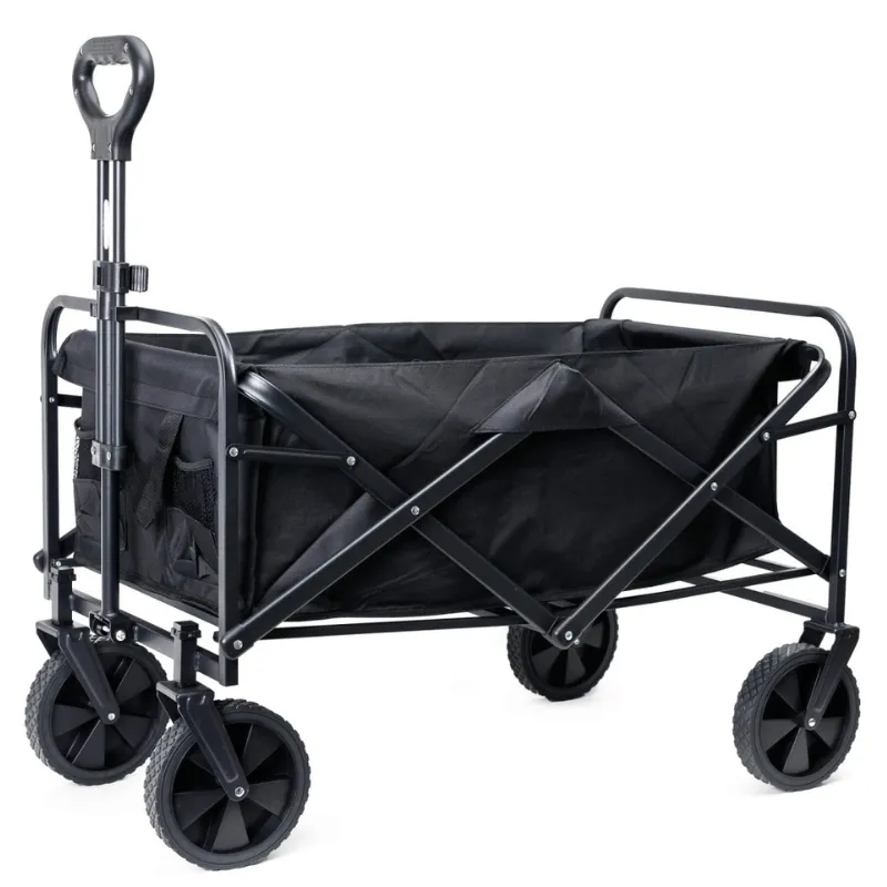Chariot de Camping Pliable Platinet PCW1057 - Noir