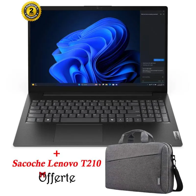 Pc Portable Lenovo V15 G5 IRL i3 13Gén 8Go 512Go SSD, Photo boutique Best Buy Tunisie chez Best Buy Tunisie