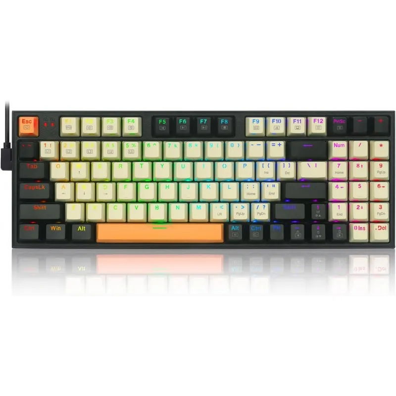 Clavier Gamer Filaire Redragon KITAVA K636CLO RGB / Red Switch / Noir, Photo boutique Best Buy Tunisie chez Best Buy Tunisie
