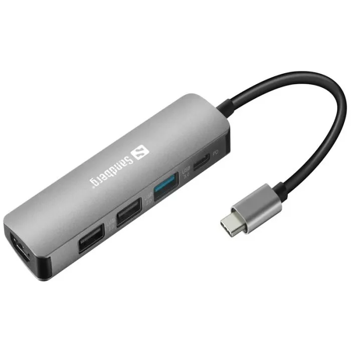 Sandberg USB-C Dock HDMI+3xUSB+PD 100W, Photo boutique Best Buy Tunisie chez Best Buy Tunisie