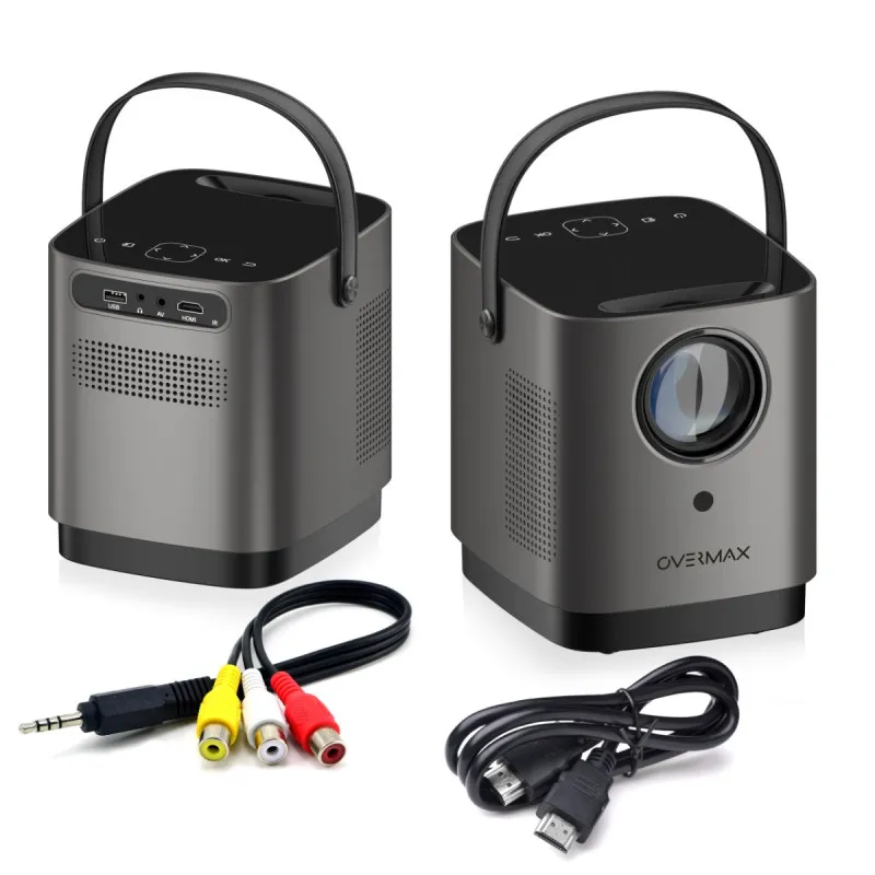 Vidéo Projecteur OVERMAX MULTIPIC 3.6 LED - Noir (OPROMULP36), Photo boutique Best Buy Tunisie chez Best Buy Tunisie