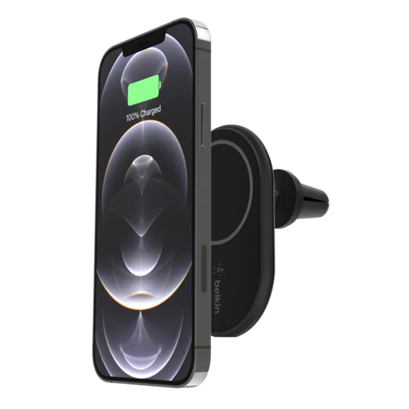 Belkin WIC004BTBK-NC chargeur d'appareils mobiles Smartphone Noir Allume-cigare Recharge sans fil Charge rapide Auto, Photo boutique Best Buy Tunisie chez Best Buy Tunisie
