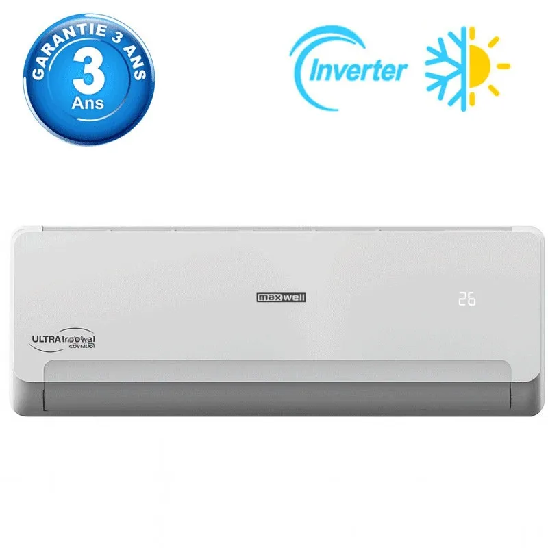 Climatiseur Maxwell 9000 BTU Inverter Tropicalisé Chaud & Froid, Photo boutique Best Buy Tunisie chez Best Buy Tunisie