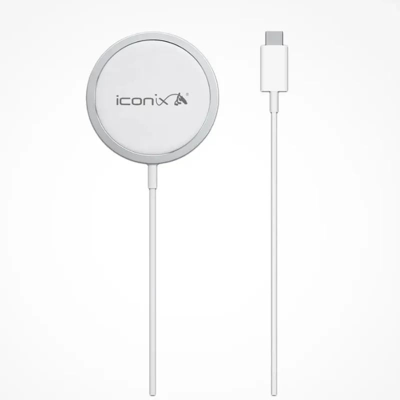 Chargeur Sans Fil Iconix 15w - Blanc -IC-WC1012
