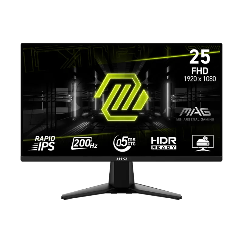 MSI MAG 255F E20 écran plat de PC 62,2 cm (24.5") 1920 x 1080 pixels Full HD LCD Noir, Photo boutique Best Buy Tunisie chez Best Buy Tunisie