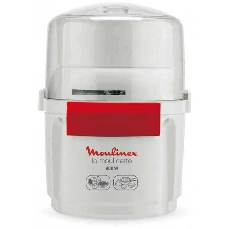 Moulinex AD5601 hachoir électrique 0,25 L 800 W Blanc, Rouge, Photo boutique Best Buy Tunisie chez Best Buy Tunisie
