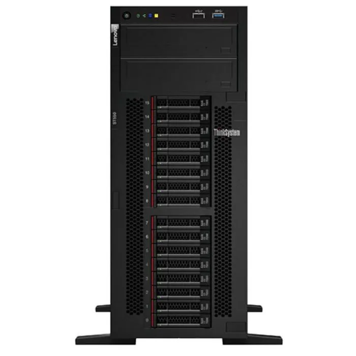 Lenovo ThinkSystem ST550 serveur Rack (4 U) Intel® Xeon® Silver 4210R 2,4 GHz 16 Go 750 W, Photo boutique Best Buy Tunisie chez Best Buy Tunisie