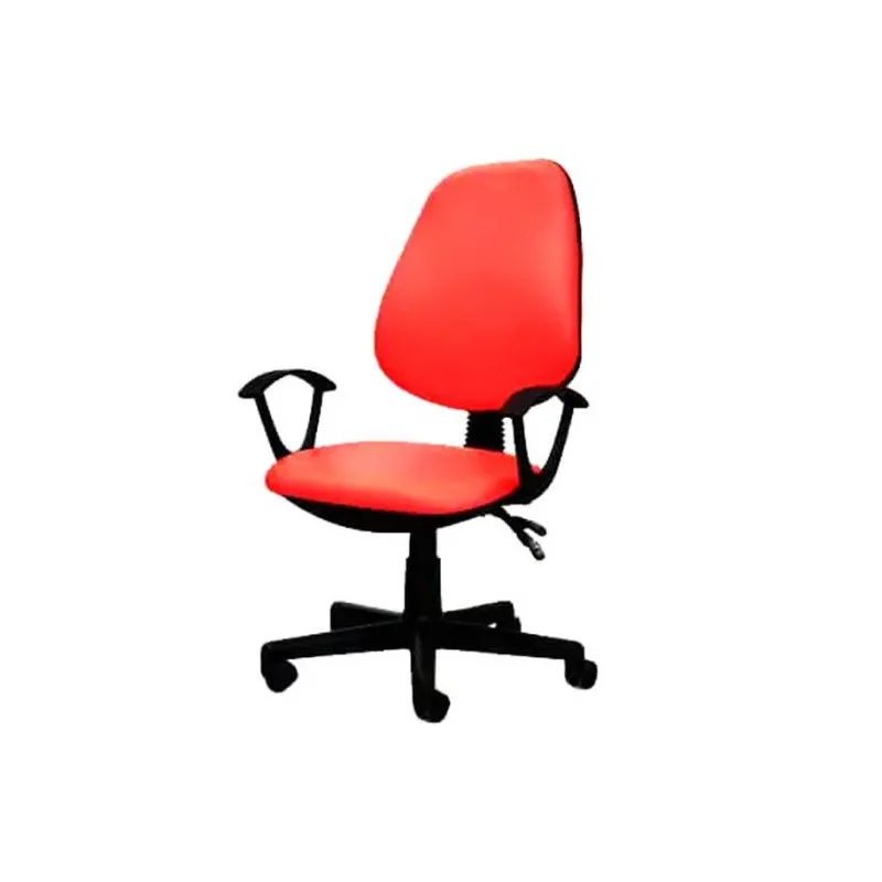 Chaise De Bureau Sécretaria SOTUFAB En Simili Cuir Avec Accoudoirs - Rouge, Photo boutique Best Buy Tunisie chez Best Buy Tunisie