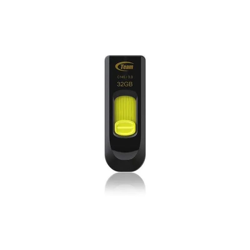 Team Group C145 lecteur USB flash 32 Go USB Type-A 3.2 Gen 1 (3.1 Gen 1) Noir, Jaune, Photo boutique Best Buy Tunisie chez Best Buy Tunisie