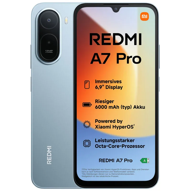 Xiaomi Redmi A7 Pro 4Go 128Go Bleu, Photo boutique Best Buy Tunisie chez Best Buy Tunisie