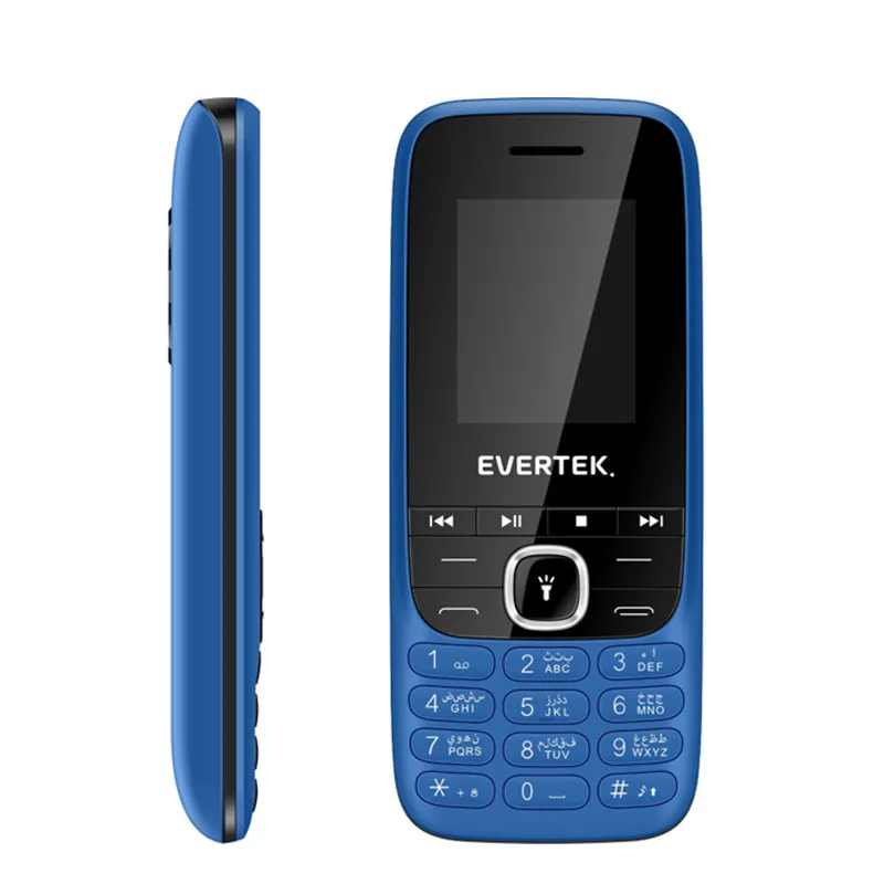 Téléphone Portable Evertek EX18 Bleu, Photo boutique Best Buy Tunisie chez Best Buy Tunisie