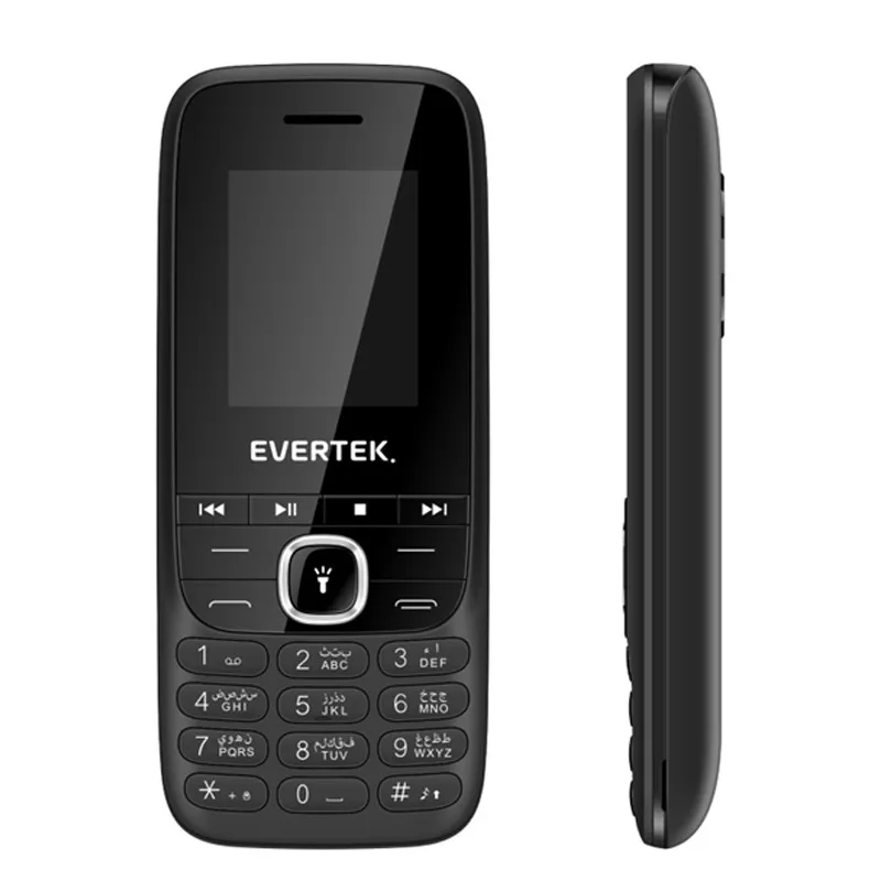 Téléphone Portable Evertek EX18 Noir, Photo boutique Best Buy Tunisie chez Best Buy Tunisie