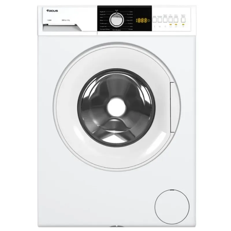 Focus F 1208W - Lave-linge pose libre, 8 kg, 1200 tr/min, 15 programmes, blanc, Photo chez Best Buy Tunisie chez Best Buy Tunisie